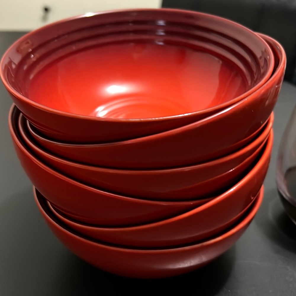 Set of 6 bowls